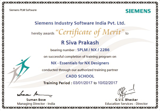 Ansys Certificate